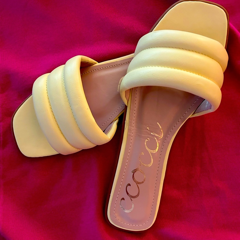Lemon yellow slides